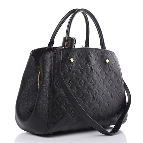 louis vuitton montaigne black|louis vuitton montaigne empreinte.